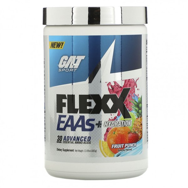 „Flexx EAAs + Hydration“, vaisių punšas – 345 g
