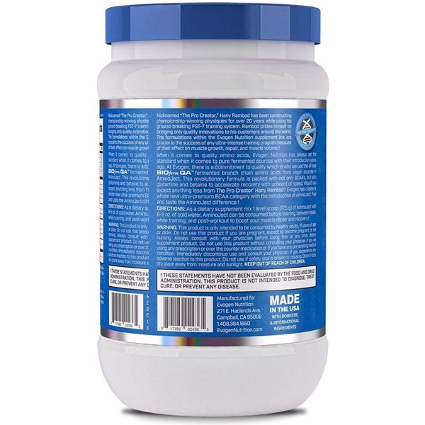 AminoJect, vesimeloni - 472 g