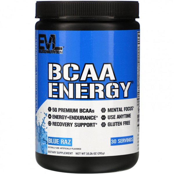 BCAA Energy, Blue Raz - 270g
