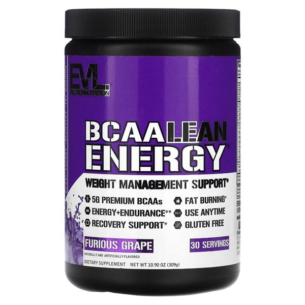 BCAA Lean Energy, Furious Grape - 309g