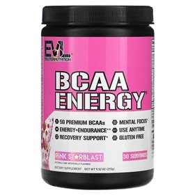 BCAA Energy, Pink Starblast - 270g