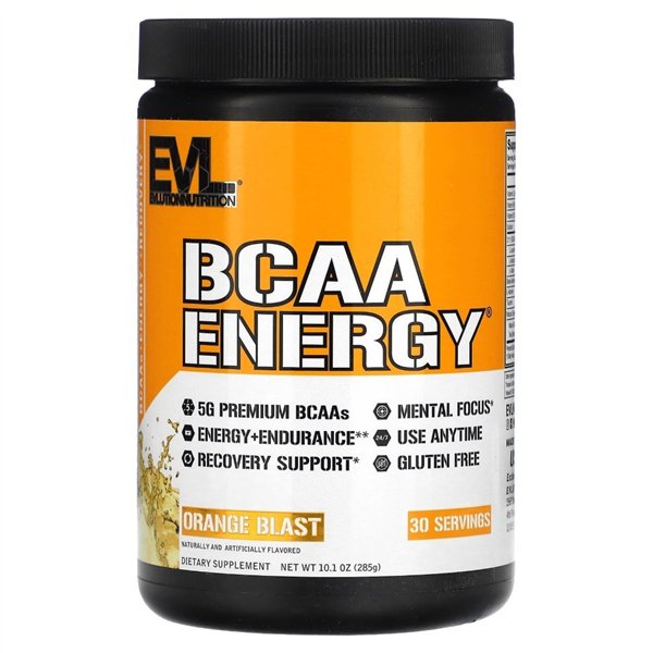 BCAA enerģija, apelsīnu - 285g