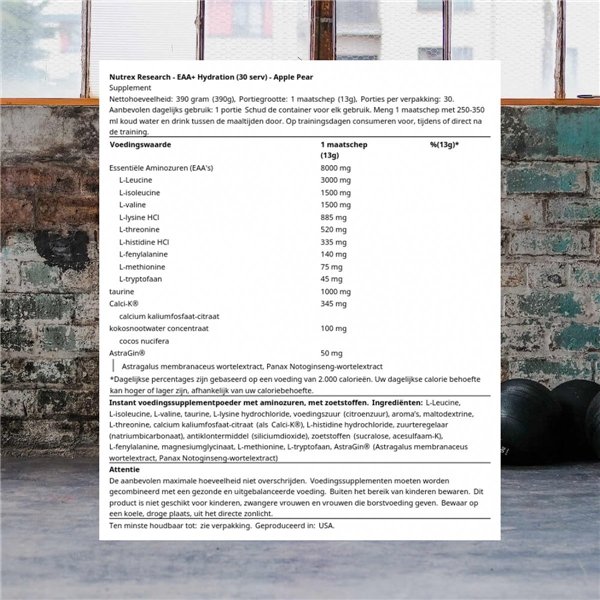 EAA + Nesteytys, Omena-Päärynä - 390g