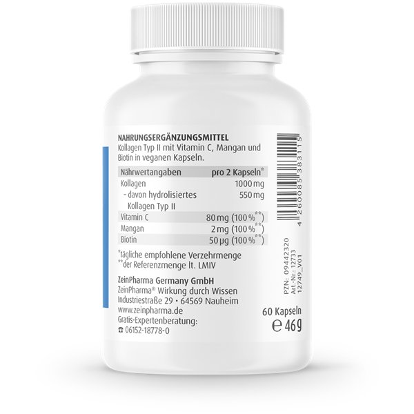 Kollageeni C ReLift, 500 mg - 60 kaps.