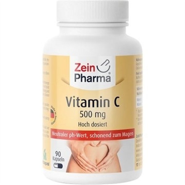 Vitaminas C buferinis, 500 mg - 90 kapsulių