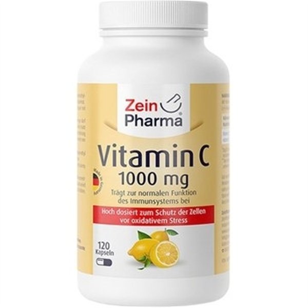 Vitaminas C, 1000 mg - 120 kapsulių