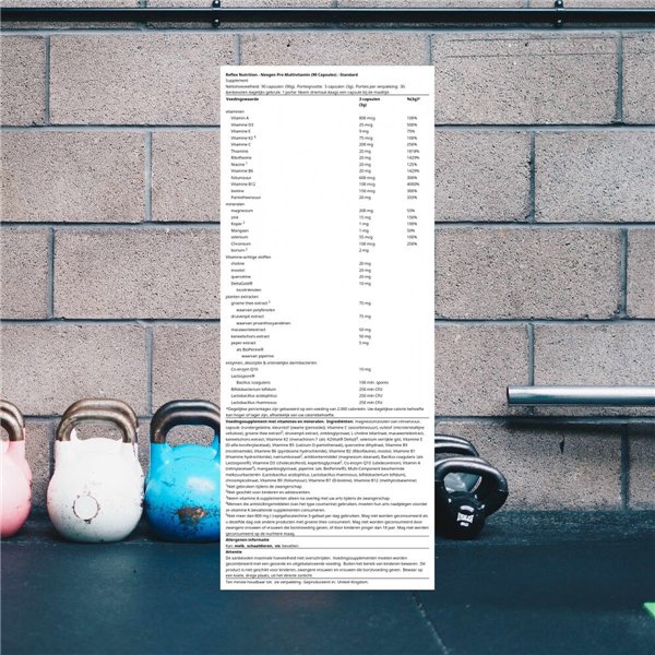 Nexgen Pro sporta multivitamīni - 90 kapsulas