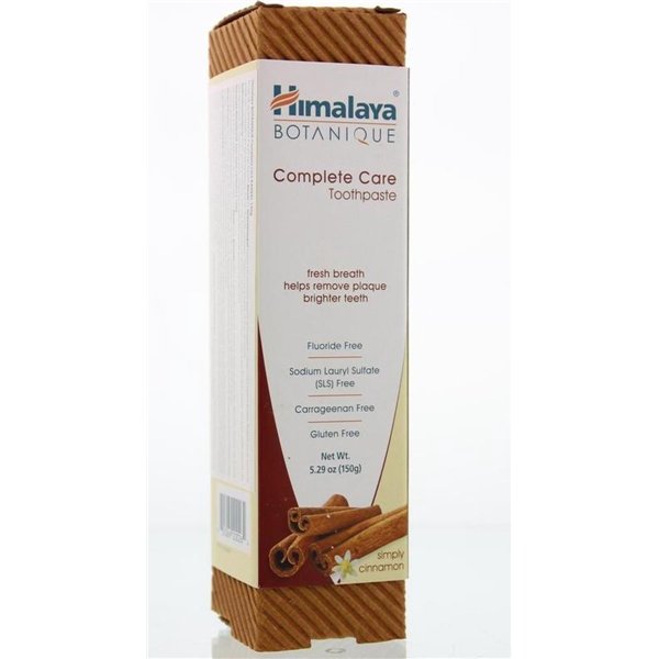 Complete Care Toothpaste, Simply Cinnamon - 150g