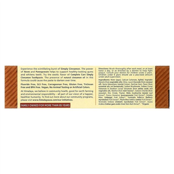 Dantų pasta „Complete Care“, „Simply Cinnamon“ – 150 g