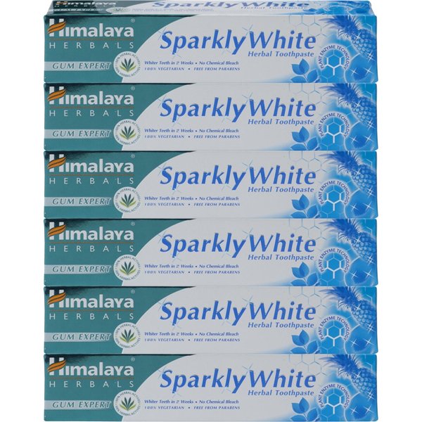 Sparkly White Herbal Toothpaste - 75 ml.