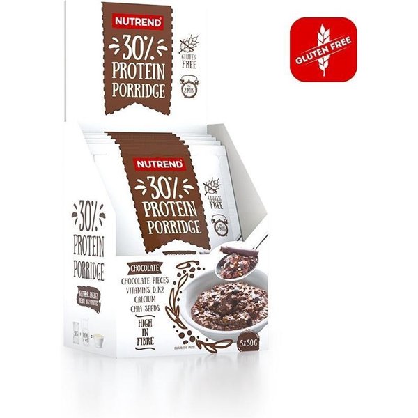 30% Protein Porridge, Chocolate - 5 x 50g