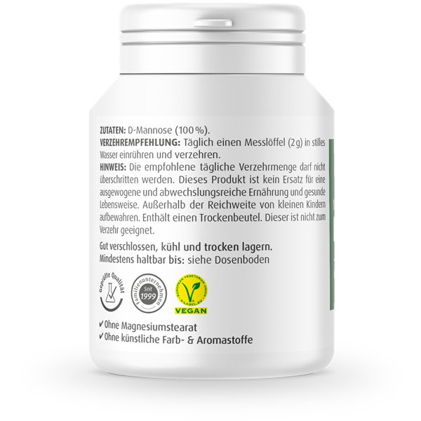 Natural D-Mannose Powder - 50g