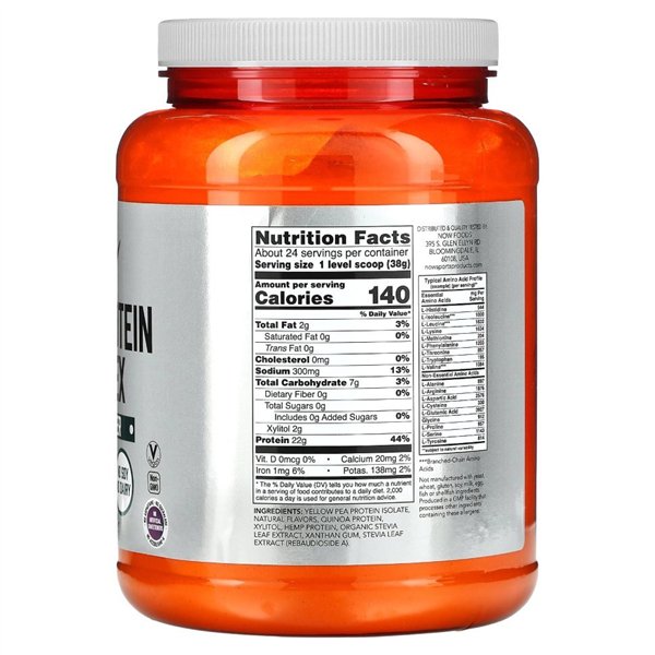 Plant Protein Complex, Creamy Vanilla - 907g