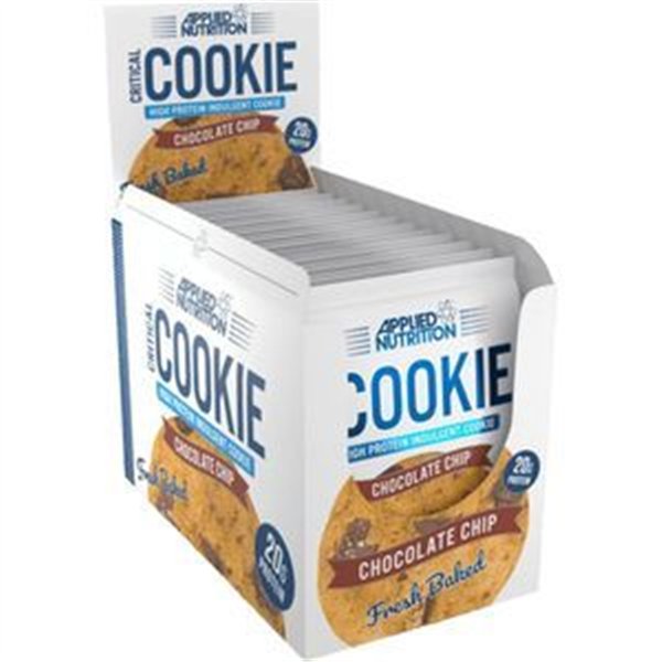 Kritiskās cepumi, šokolādes skaidiņas - 12 x 73 g