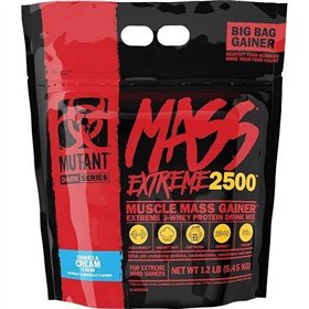 Mutant Mass Extreme 2500, sausainiai ir grietinėlė - 5450 g