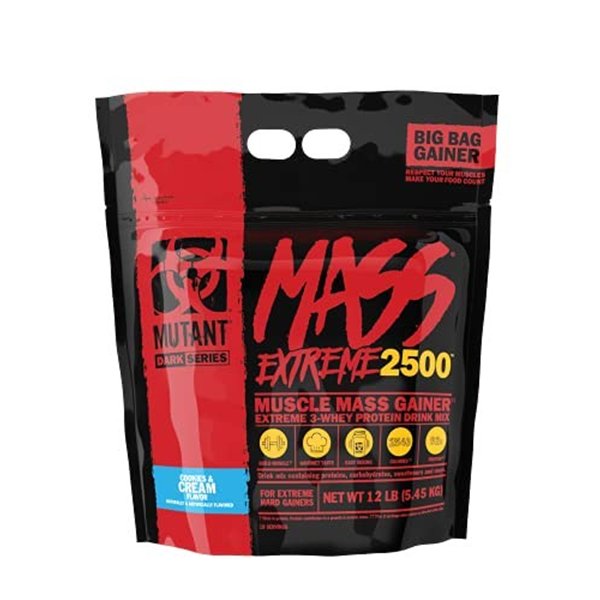 Mutant Mass Extreme 2500, cepumi un krējums - 5450g