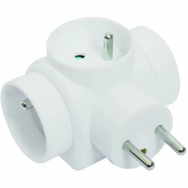 Schuko 3 virzienu daudzligzdu adapteris GAO