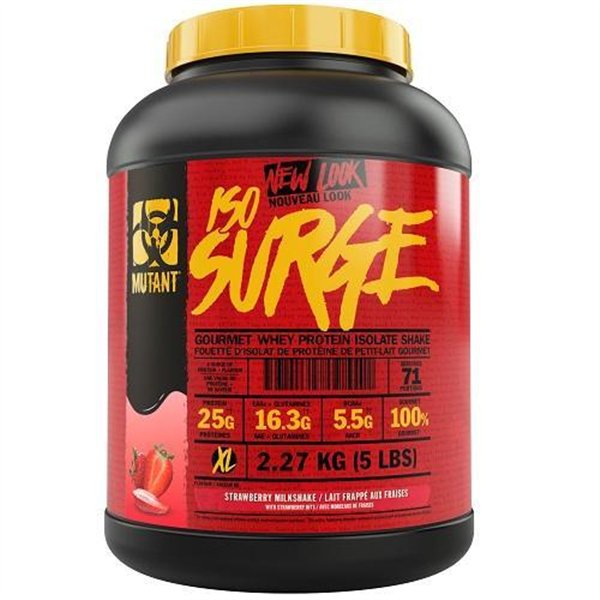  „Iso Surge“, braškių pieno kokteilis – 2270 g