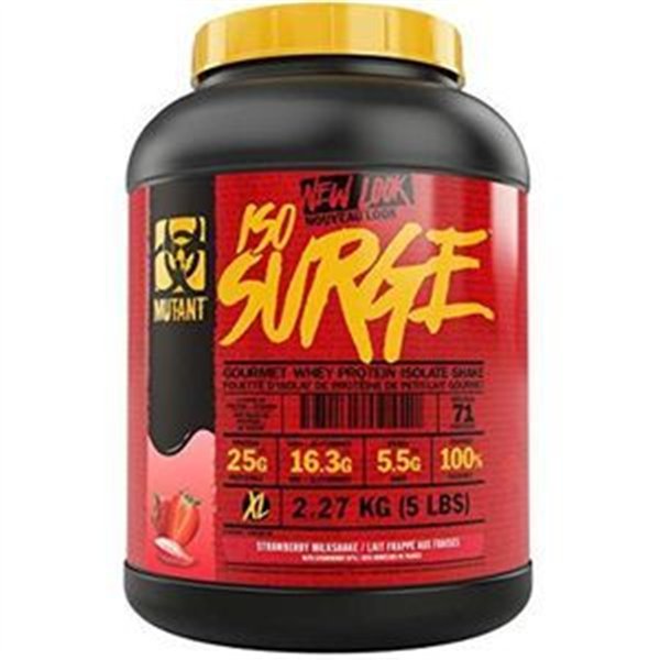  „Iso Surge“, braškių pieno kokteilis – 2270 g