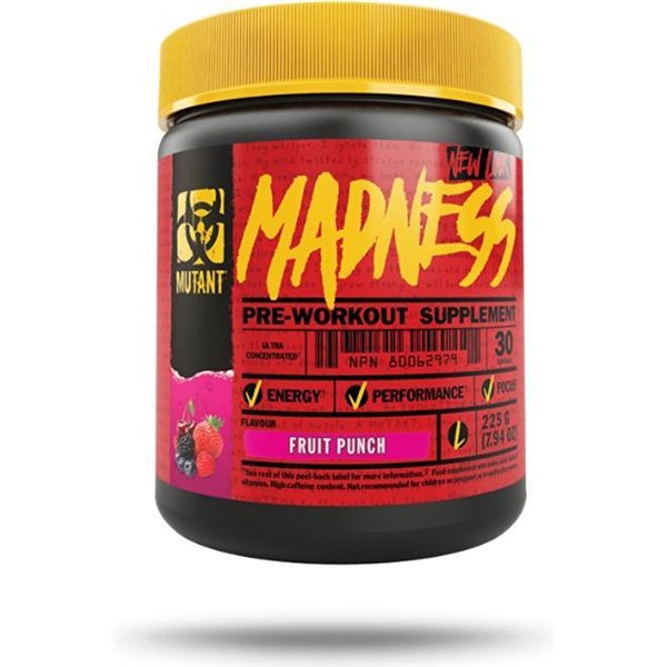 Mutant Madness, Persikka-Mango - 225g