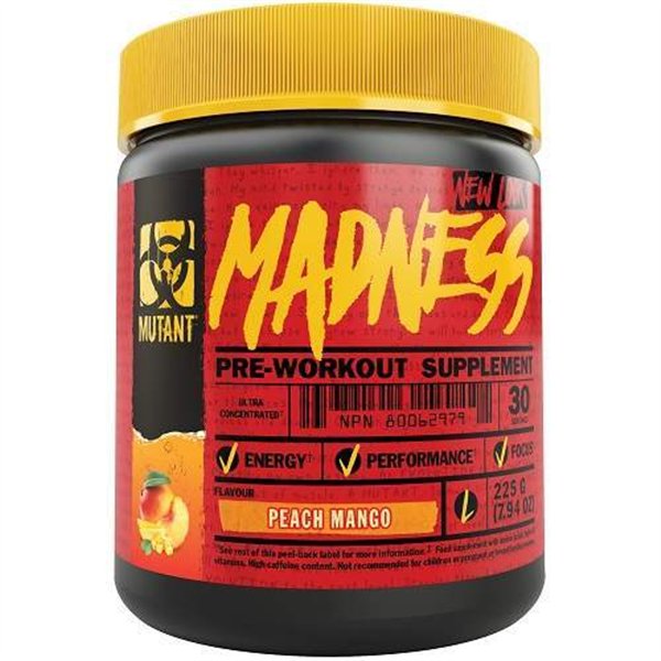 Mutant Madness, персик-манго - 225 г