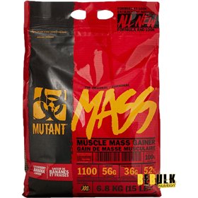 Mutant Mass, braškių ir bananų skonio - 6800 g