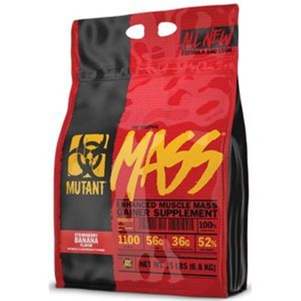 Mutant Mass, Strawberry Banana - 6800g