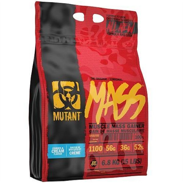 Mutant Mass, Cookies & Cream - 6800g