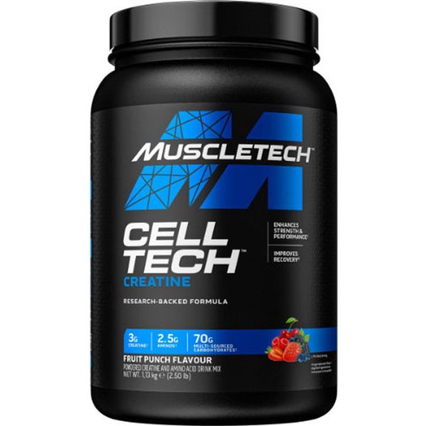 Cell-Tech Creatine, Fruit Punch (New Formula) - 1130g