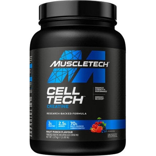 Cell-Tech kreatīns, augļu punšs (jauna formula) - 2270 g