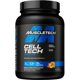 Cell-Tech Creatine, Tropical Citrus Punch (New Formula) - 2270g