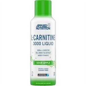 L-Carnitine Liquid 3000, Sour Apple - 480 ml.