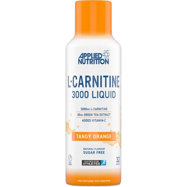 L-Carnitine Liquid 3000, Tangy Orange - 480 ml.