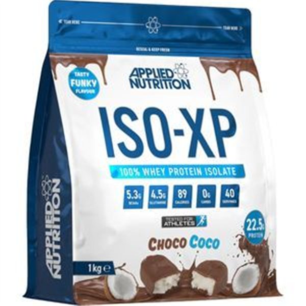 ISO-XP, šokoladinis kokosų skonio gėrimas – 1000 g