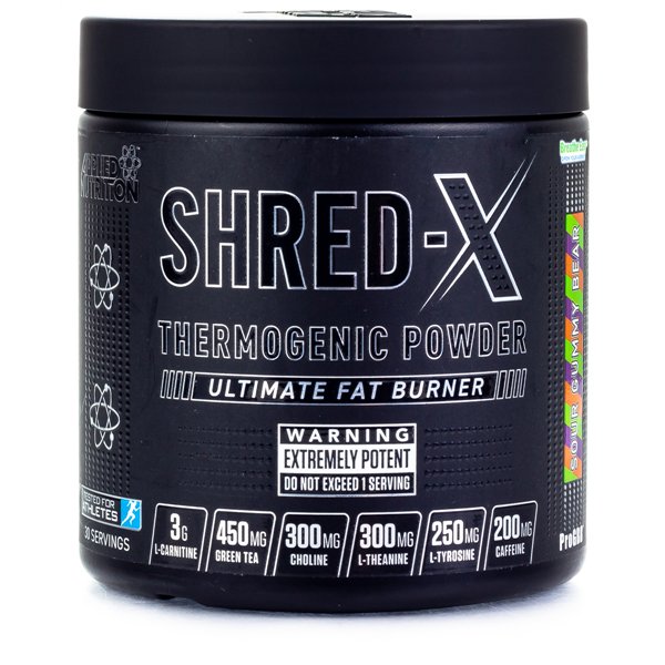 „Shred-X“ milteliai, rūgštūs guminukai (EAN 634158939440) - 300 g