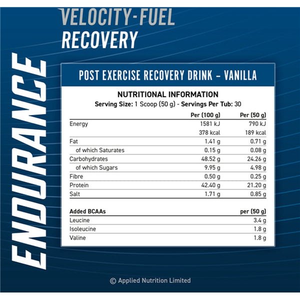 Endurance Recovery, Ваниль - 1500 г