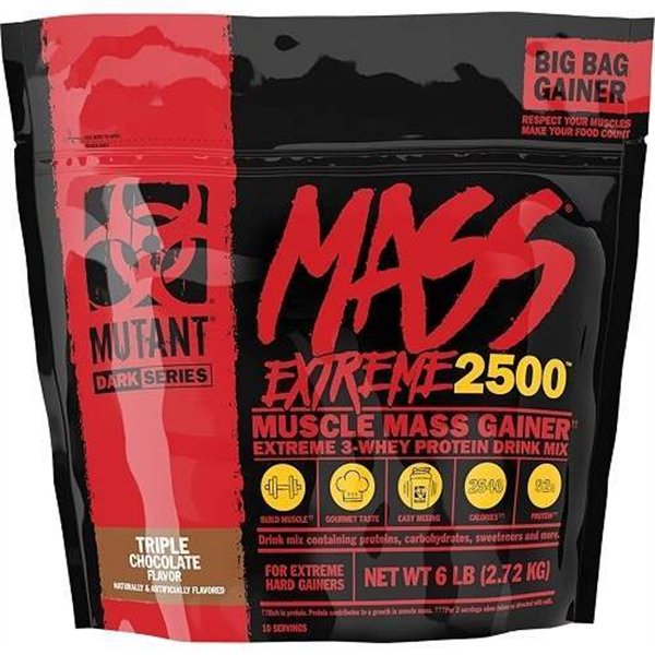 Mutant Mass Extreme 2500, kolmoissuklaa - 2720g
