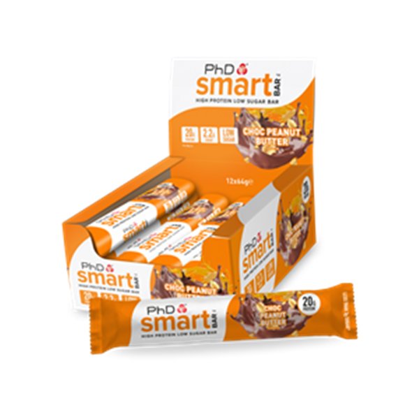 Smart Bar, Choc Peanut Butter - 12 x 64g