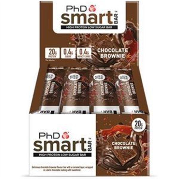 Smart Bar, Chocolate Brownie - 12 x 64g