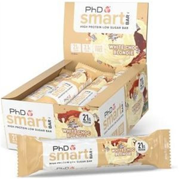 Smart batoniņš, baltās šokolādes Blondie - 12 x 64 g