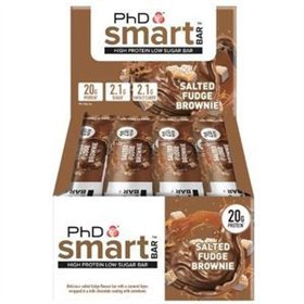 Smart Bar, Salted Fudge Brownie - 12 x 64g