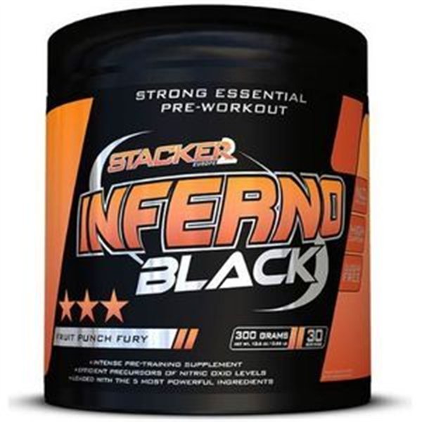 „Inferno Black“, vaisių punšo „Fruit Punch Fury“ – 300 g