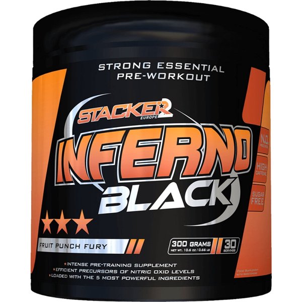 Inferno Black, augļu punša dusmas - 300g