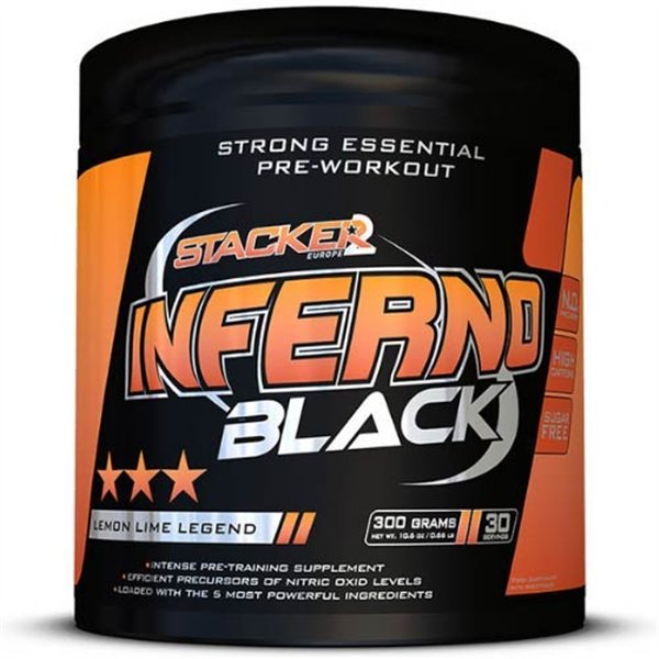 Inferno Black, Sitruuna-Lime - 300g