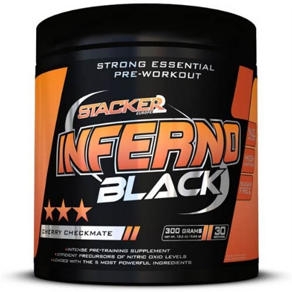 Inferno Black, kirsikanpunainen Checkmate - 300g
