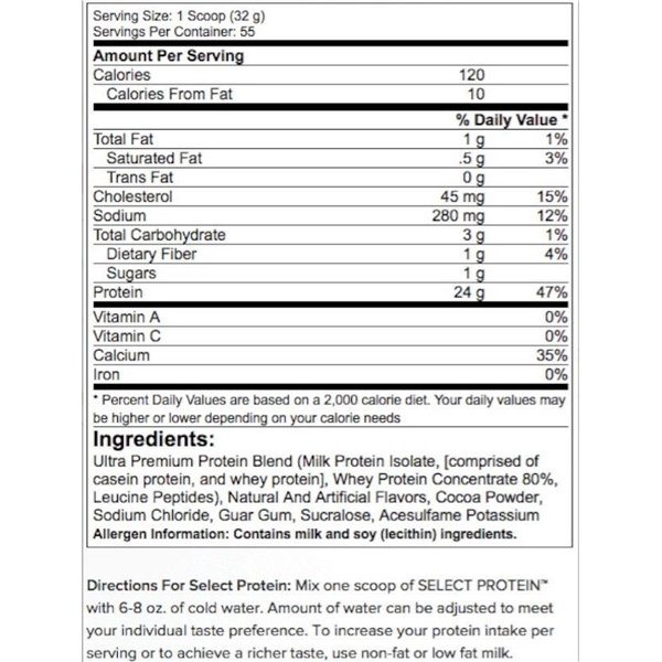 Select Protein, Amazing Peanut Butter Cookie - 1790g