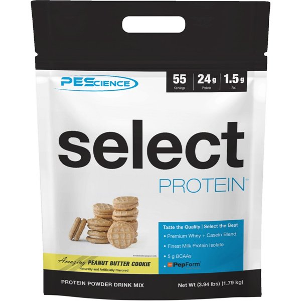 Select Protein, восхитительное печенье с арахисовым маслом - 1790 г