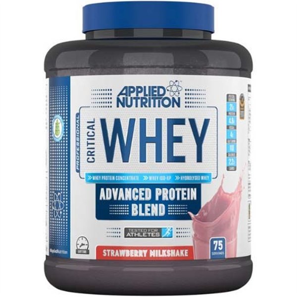 Critical Whey, клубничный молочный коктейль - 2000 г