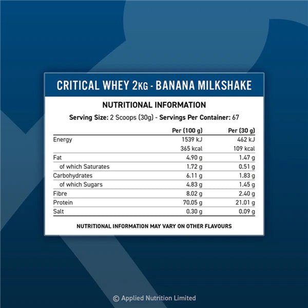 Critical Whey zemeņu piena kokteilis - 2000g