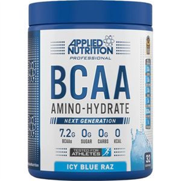 BCAA-aminohydraatti, Icy Blue Raz (EAN 634158771057) - 450 g